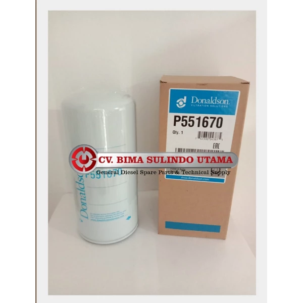 Filter Oil- Donaldson Lube Filter P55-1670